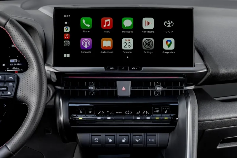 Écran média tactile